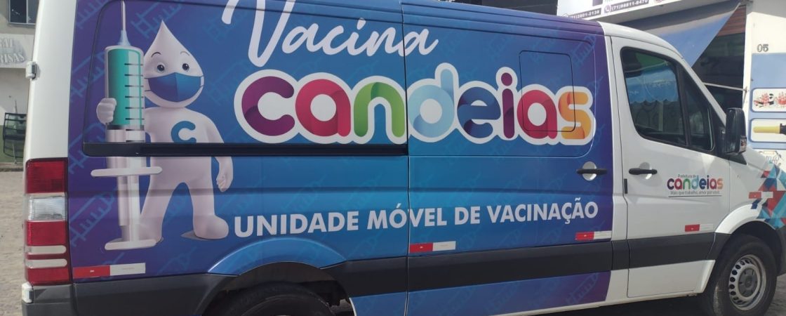 Candeias cria esquema móvel de vacinação contra a Covid-19