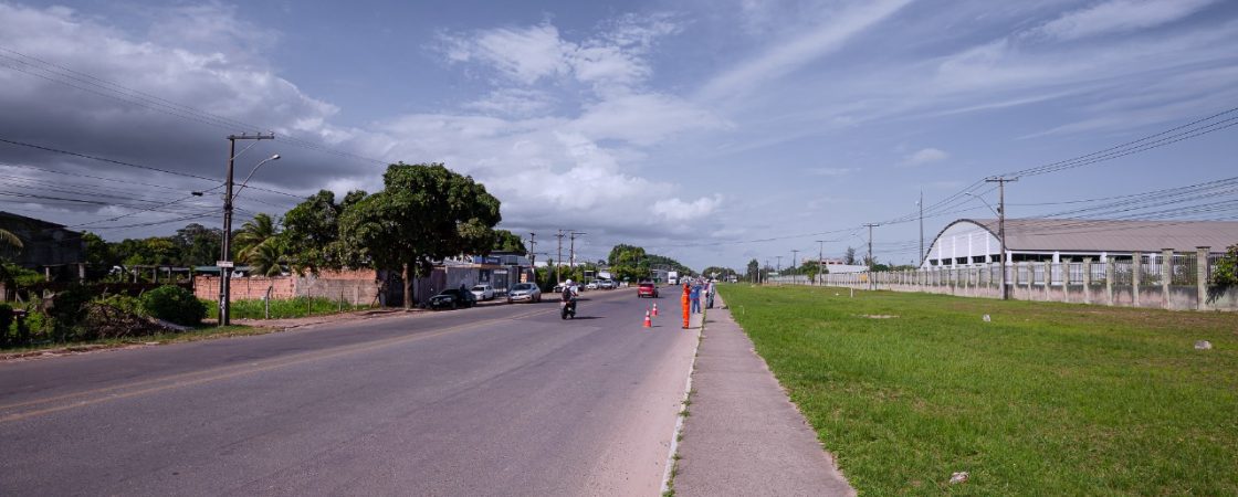 Obras irão interditar parte da Estrada da Cetrel a partir de segunda (29/11); veja as opções tráfego