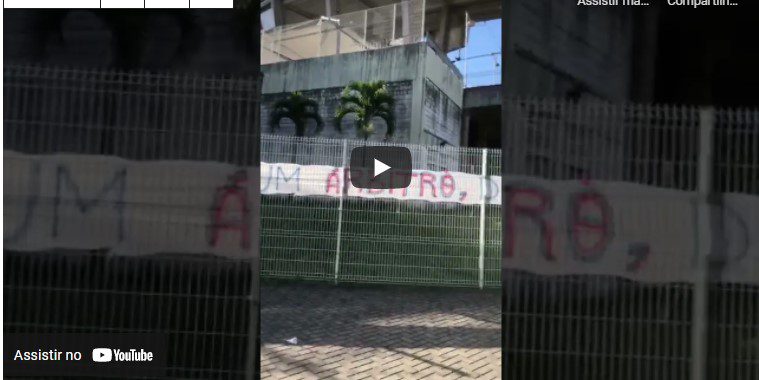 Supostos torcedores ameaçam matar árbitros que roubarem o Bahia; veja vídeo
