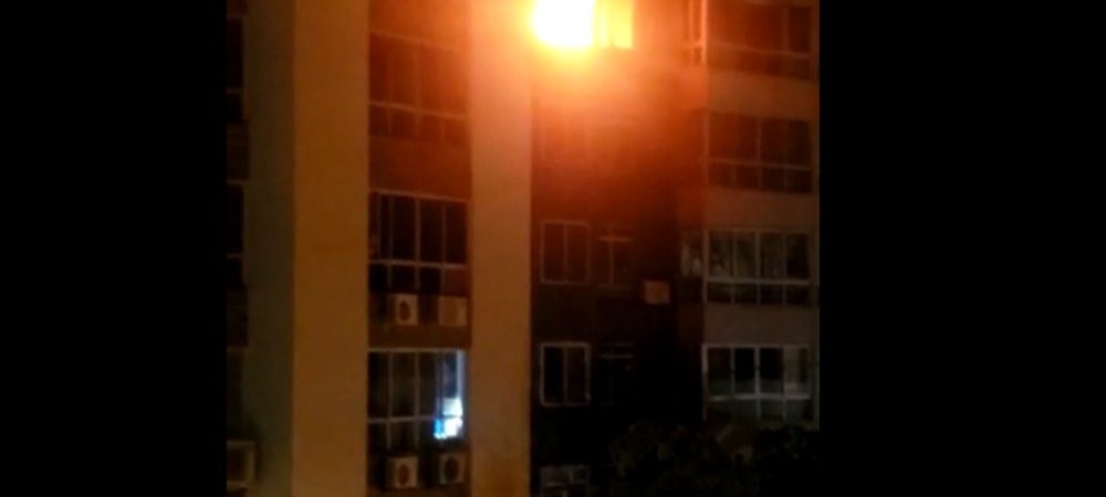 Apartamento pega fogo e assusta moradores de edifício no Rio Vermelho
