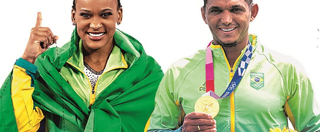 Isaquias Queiroz e Rebeca Andrade são eleitos os atletas do ano