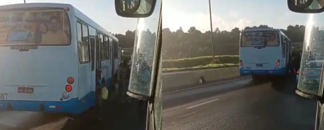 Motorista de ônibus morre após enfartar enquanto dirigia na Cia-Aeroporto