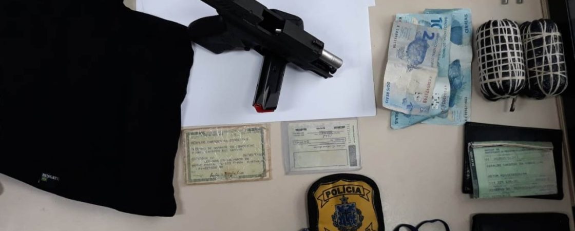 Suspeito pela morte de sargento é flagrado com pistola e munições em Salvador