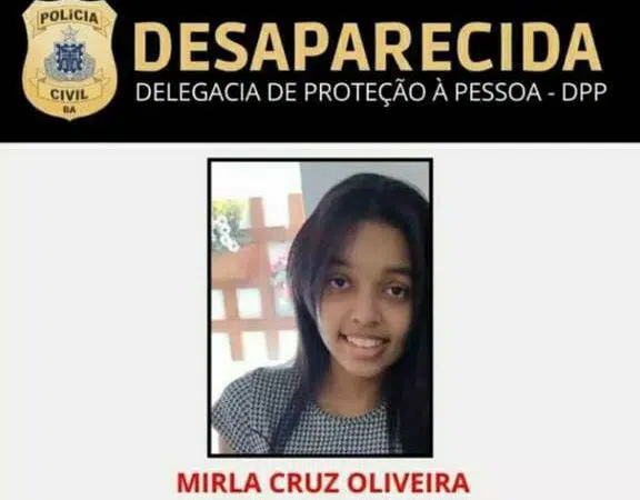 Família procura por adolescente de 14 anos desaparecida em Lauro de Freitas