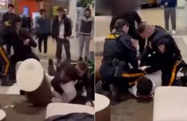 Policiais algemam adolescente negro em shopping e deixam o branco em sofá