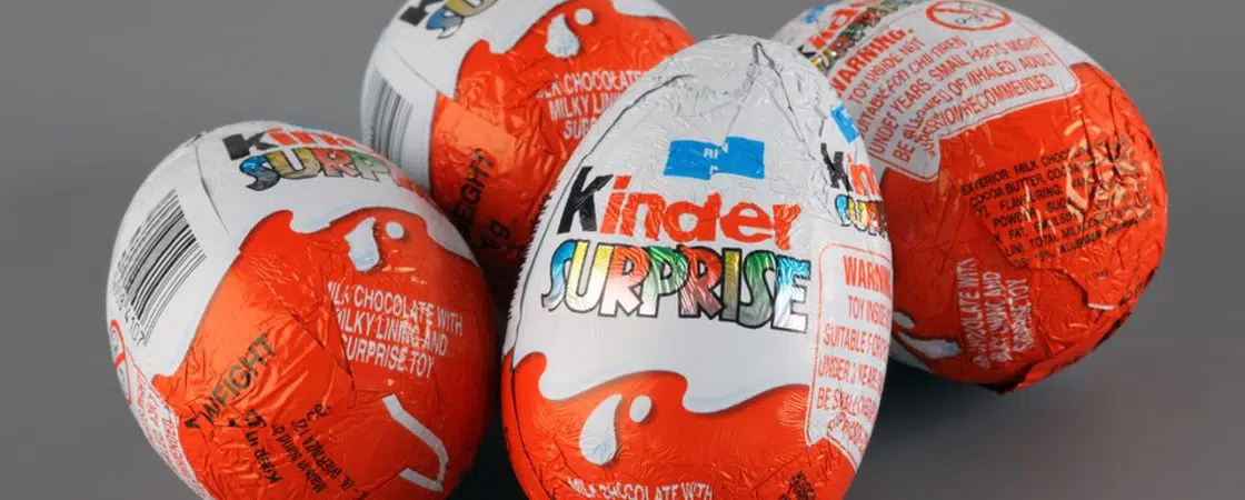 Anvisa proíbe comercialização e uso de produtos Kinder no Brasil