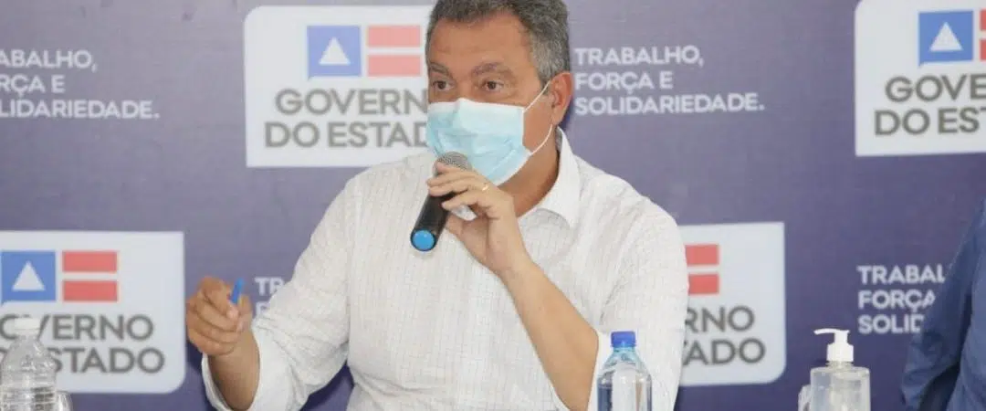 Bahia desobrigará máscaras em locais fechados quando casos estiverem abaixo de mil, diz Rui
