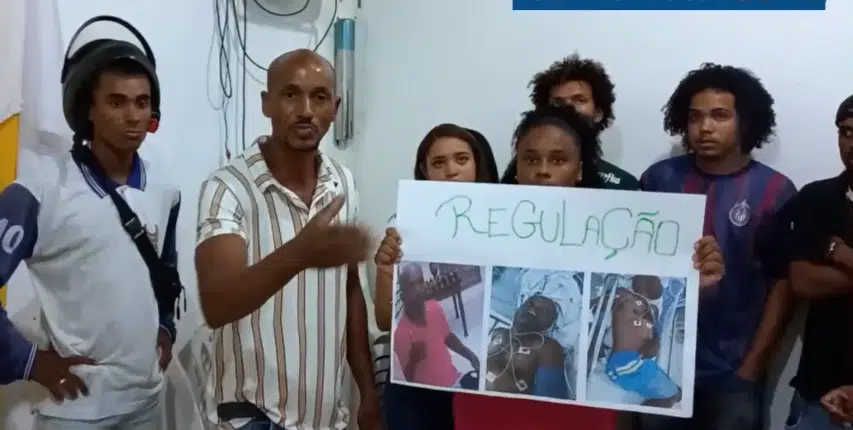 VÍDEO: Família de morador de Candeias se desespera para conseguir regulação na UTI urgente