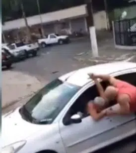 VÍDEO: Idoso tem braço quebrado por homem no trânsito que se incomodou com buzina