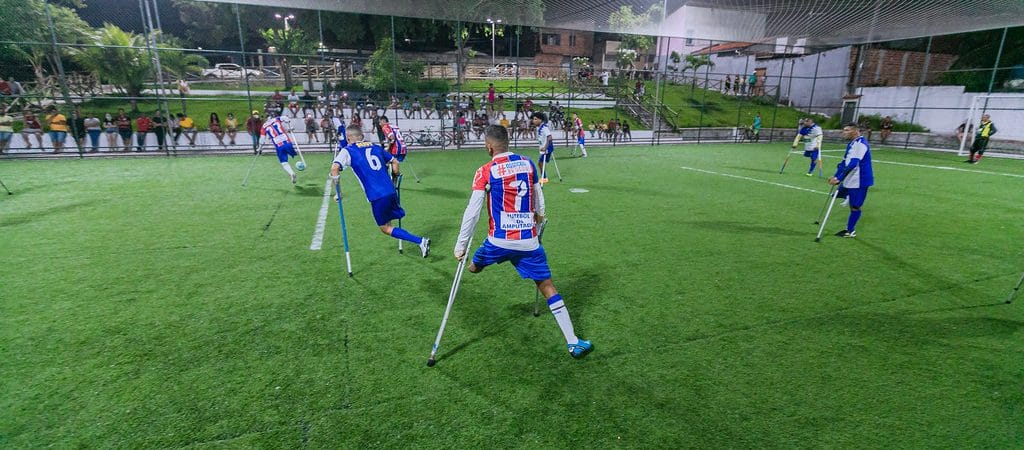 Camaçari sedia o Norte-Nordeste Brasil de Futebol de Amputados