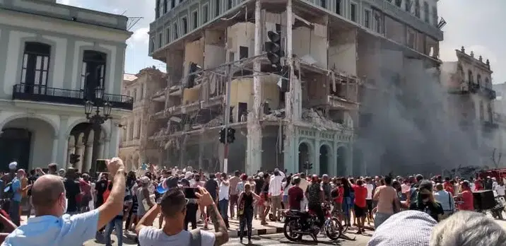 Explosão em hotel de luxo no centro da capital de Cuba deixa mortos e feridos