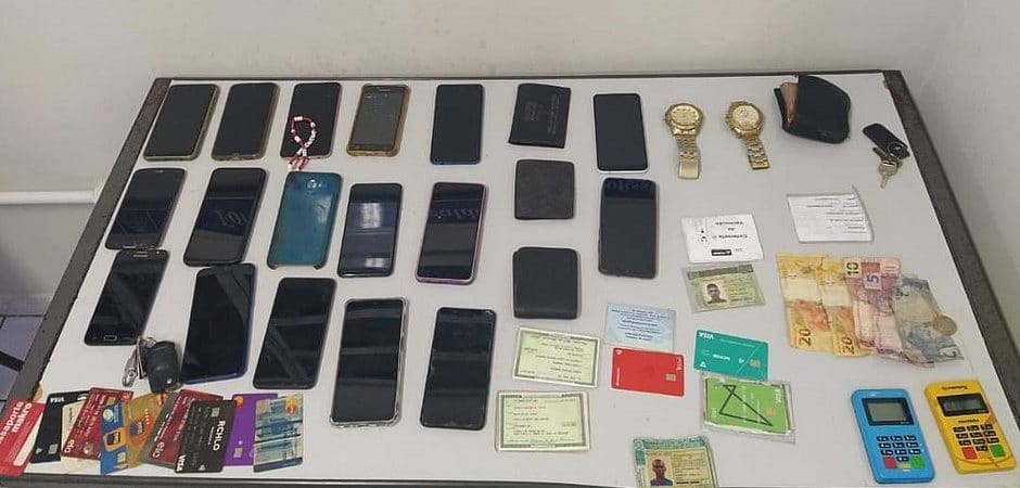 Grupo suspeito de furtar celulares durante evento na Bahia é preso