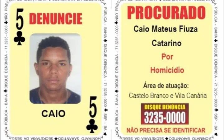 Homicida integrante do Baralho do Crime é localizado em Salvador