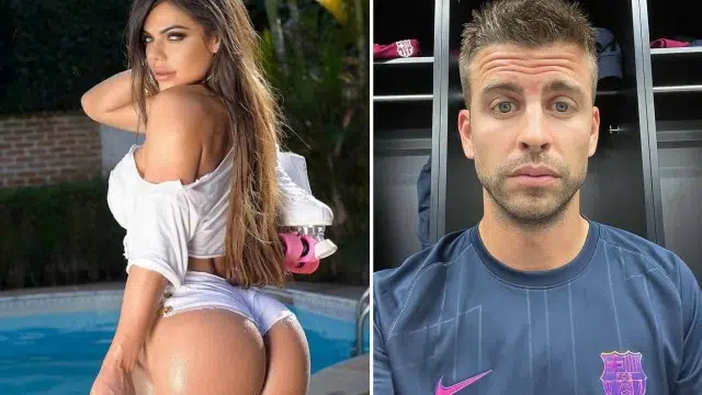 Jogador Piqué, marido da cantora Shakira, teria enviado nudes para modelo brasileira