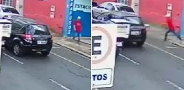 VÍDEO: Mulher tem carro invadido por suspeito no trânsito; Ele beijou a vítima e tentou estuprá-la