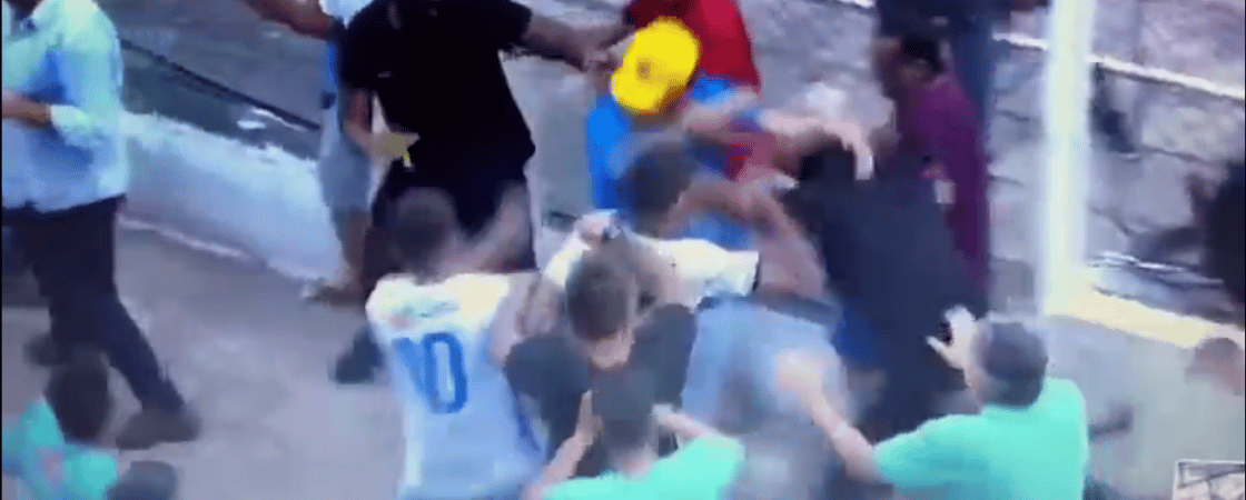 Dirigentes trocam socos em jogo de futebol na Bahia