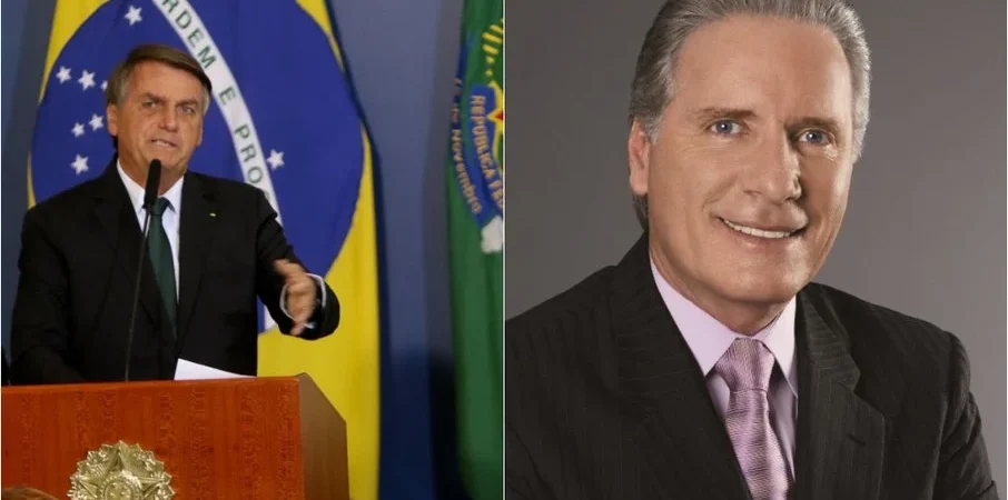 Durante reunião, apresentador Roberto Justus aconselha Bolsonaro a se vacinar