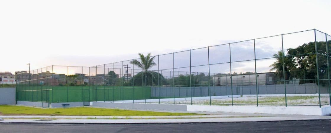 Obras do Estádio Municipal de Simões Filho atingem fase final