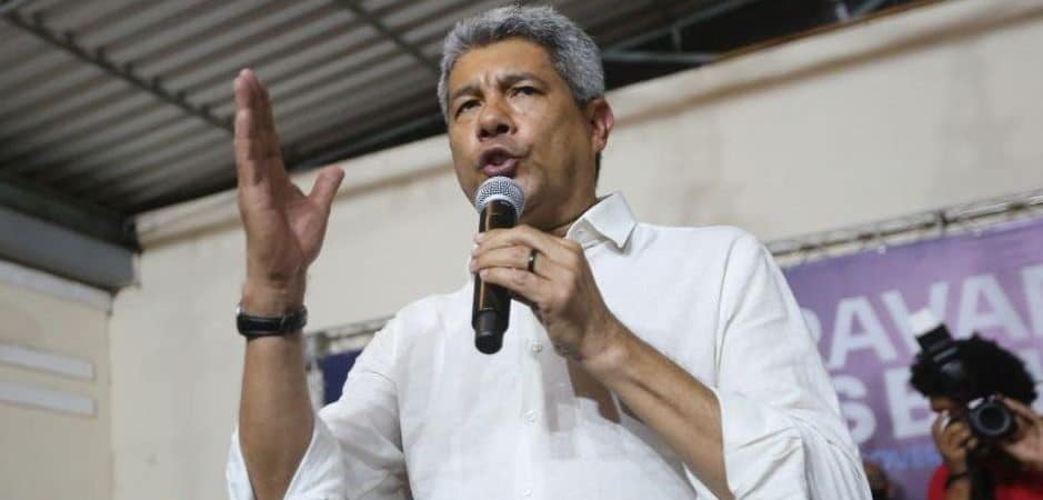 Sem Lula, PT oficializará neste sábado candidatura de Jerônimo ao governo da Bahia