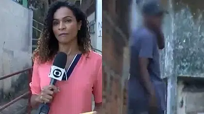 VÍDEO: Repórter é ameaçada por homem armado durante transmissão ao vivo