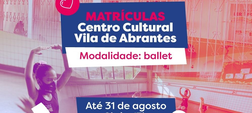 Centro cultural abre matrículas para aulas de ballet em Camaçari