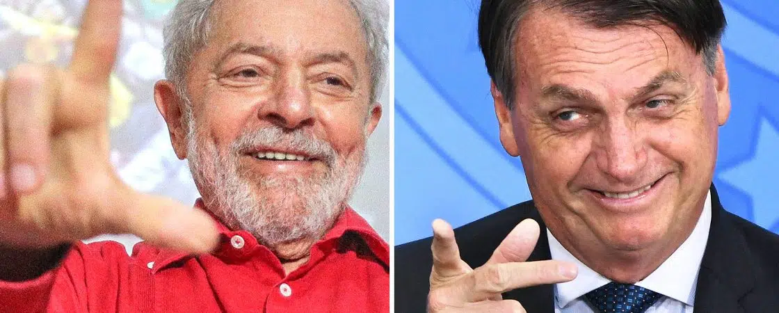 Datafolha: Lula sobe para 47% e Bolsonaro mantém 33% das intenções de voto