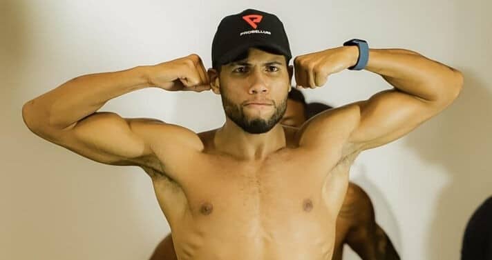 Hebert Conceição atinge peso para estrear no evento Boxe Solidário, em Lauro de Freitas