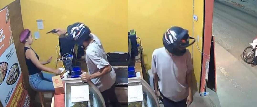 VÍDEO: Pizzaria é assaltada pela segunda vez em menos de dois meses em Camaçari