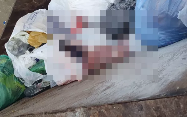 Salvador: Feto é encontrado entre sacos de lixo