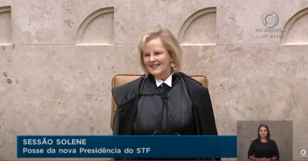 Rosa Weber se torna a nova presidente do Supremo Tribunal Federal