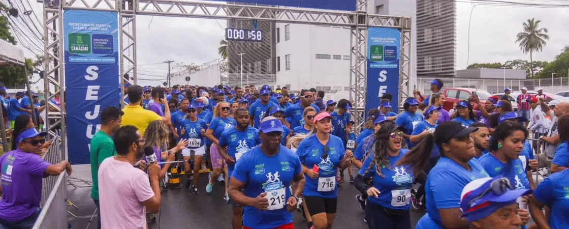 1ª Corrida de Camaçari promove inclusão e incentiva a prática esportiva na cidade