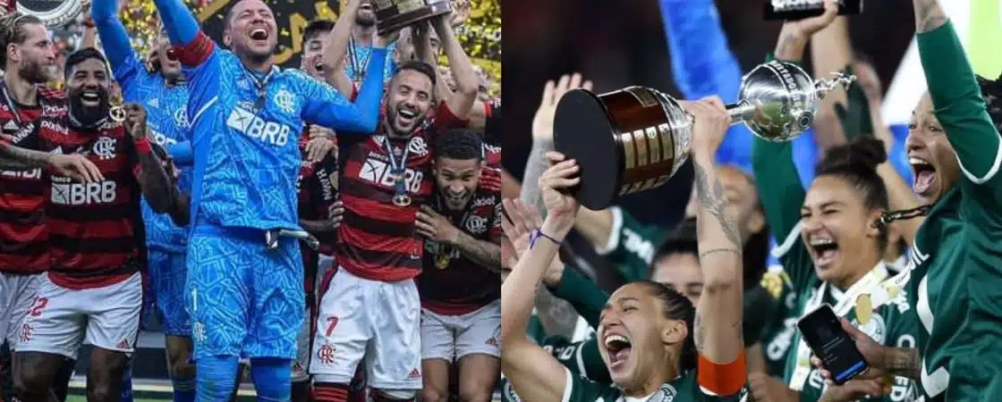 Libertadores: Flamengo ganha cerca de 8 vezes mais que time feminino campeão da competição