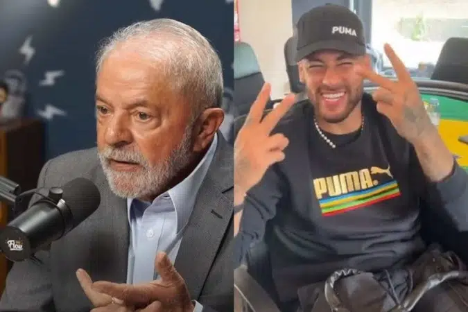 Lula provoca Neymar com dívida e diz que jogador está com medo dele