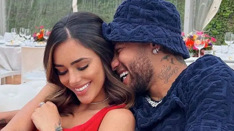 Neymar e Bruna aparecem juntos e legenda desperta rumores de reconciliação
