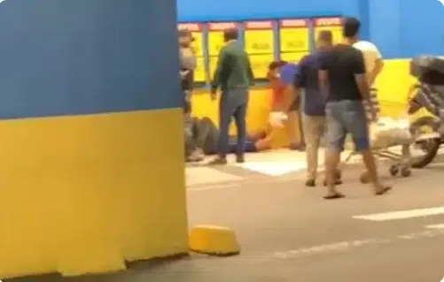 Lauro de Freitas: Tentativa de assalto em supermercado deixa um policial ferido