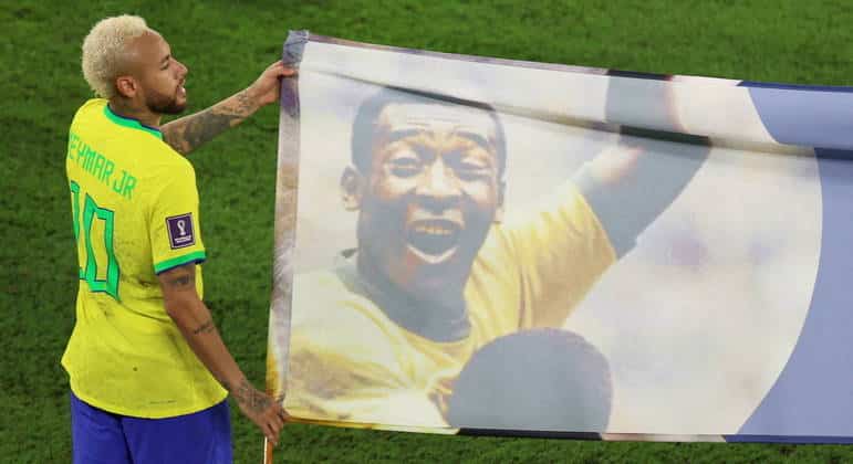 Neymar iguala recorde de gols de Pelé como maior artilheiro da Seleção Brasileira