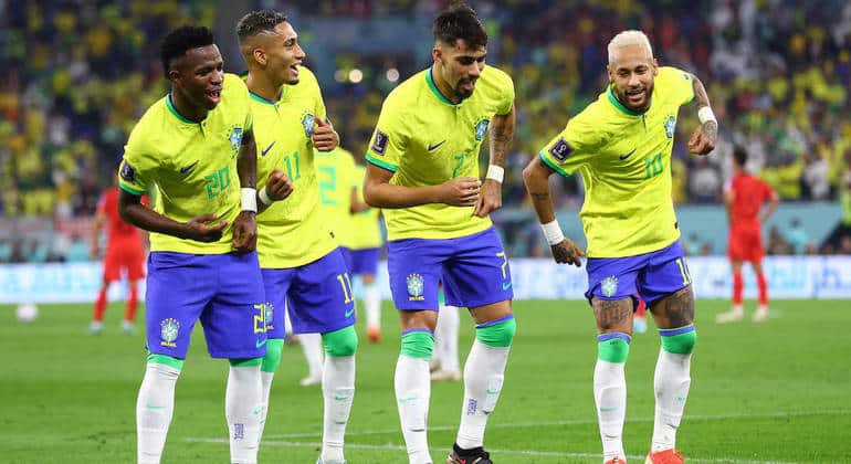 ‘Pagodão do Birimbola’ viraliza depois de dancinha feita pelos craques da Seleção Brasileira