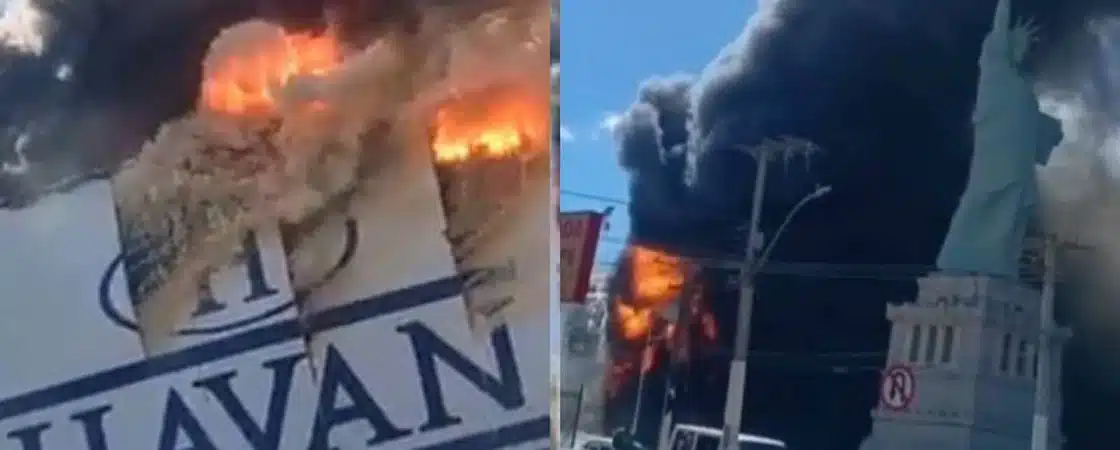 VÍDEO: Incêndio de grande proporção atinge loja Havan em Vitória da Conquista, na Bahia
