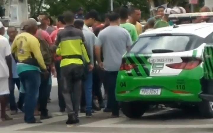 AGORA: Acidente grave com vítima próximo a Praça Montenegro