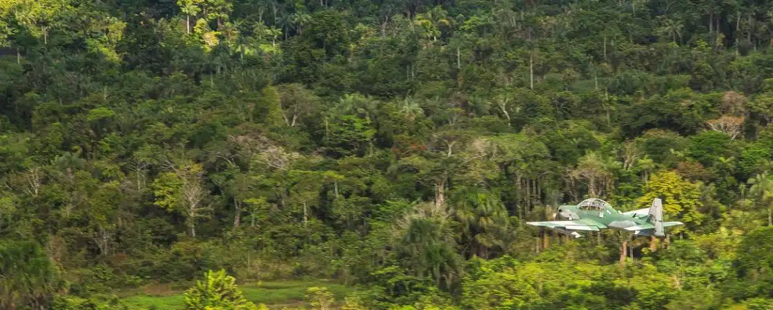 Força aérea inicia controle do espaço aéreo Yanomami