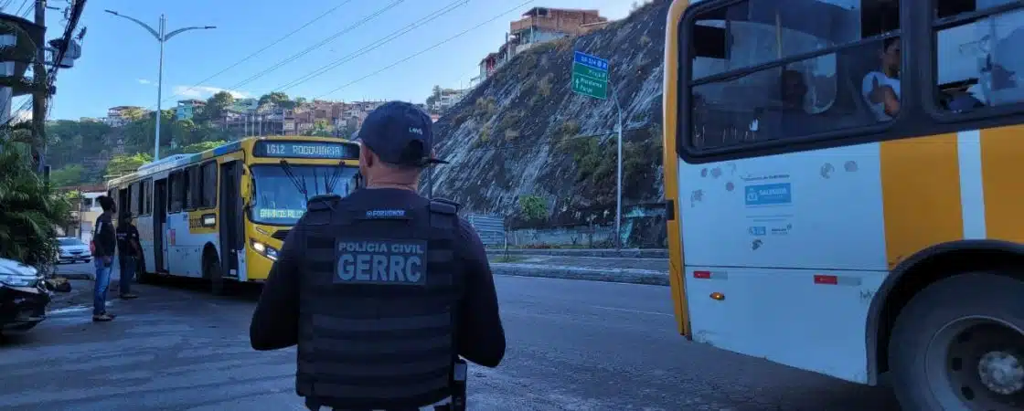 Gerrc realiza Operação Transporte Seguro em Salvador