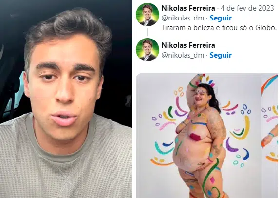 Nikolas Ferreira é acusado de gordofobia e faz pedido de desculpas preconceituoso