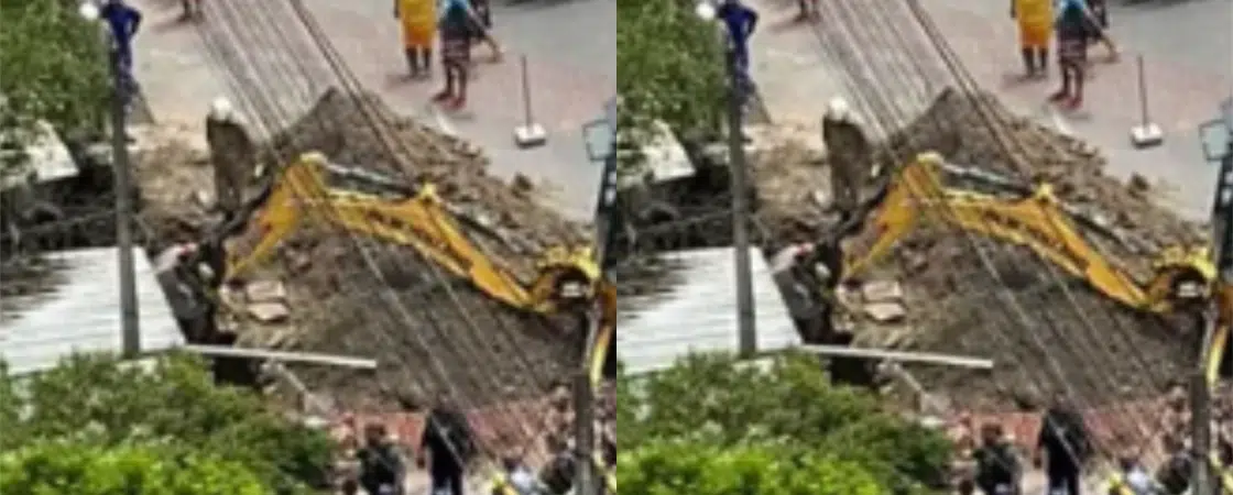 Muro cai e mata trabalhador em obra da prefeitura