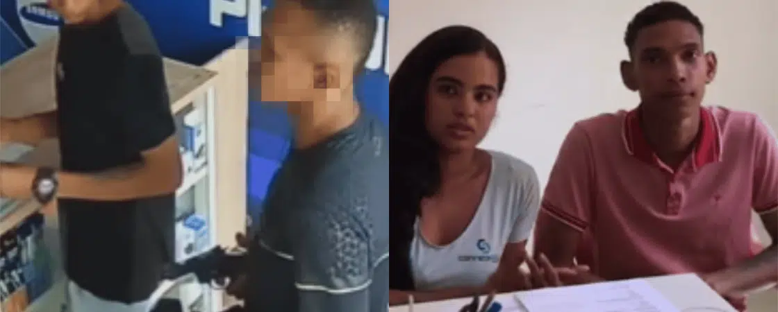 Cliente de loja é confundido com comparsa de ladrão após vídeo de roubo viralizar em Camaçari