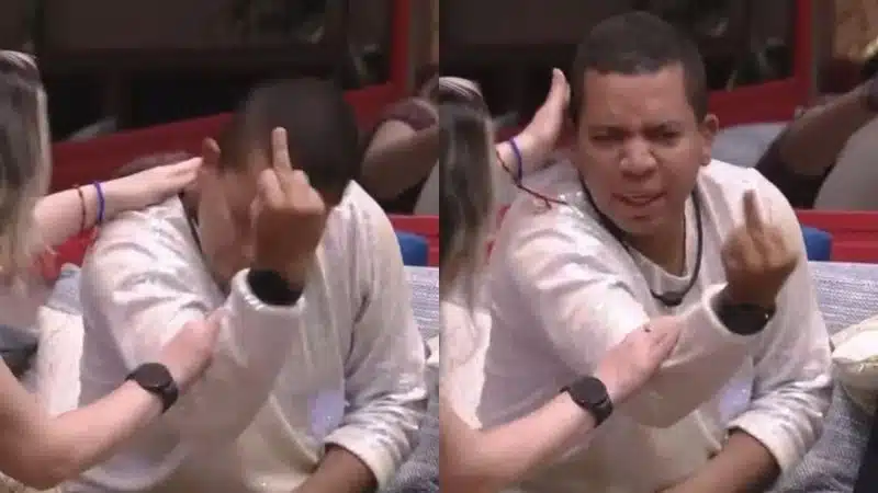 VÍDEO: Em surto, Bruno se revolta e xinga até diretor do Big Brother