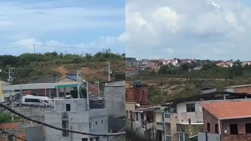 VÍDEO: Facções criminosas trocam tiros no bairro de Mussurunga, em Salvador