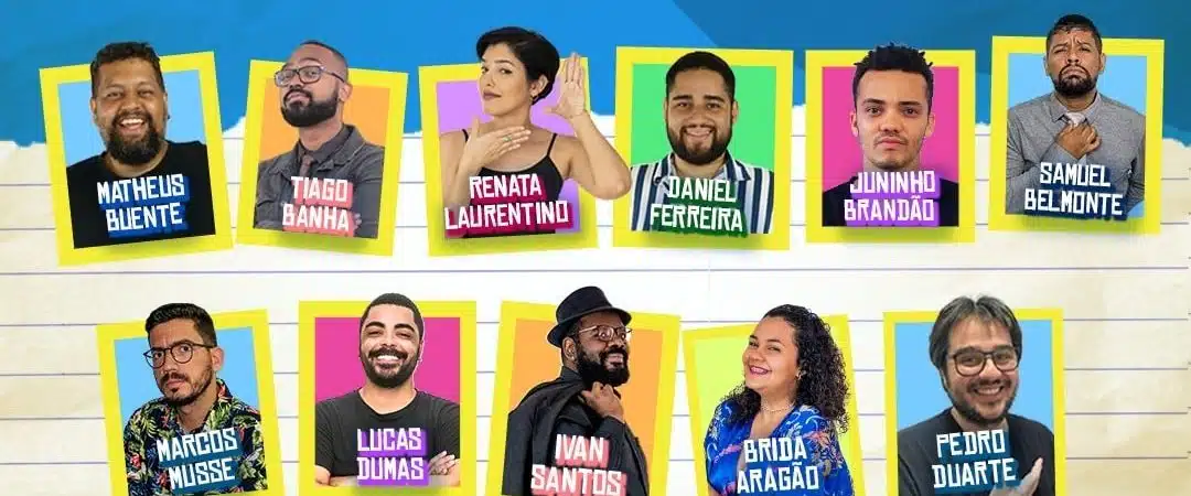 Festival Bloco de Notas: 11 comediantes garantem o riso no Teatro Cidade do Saber