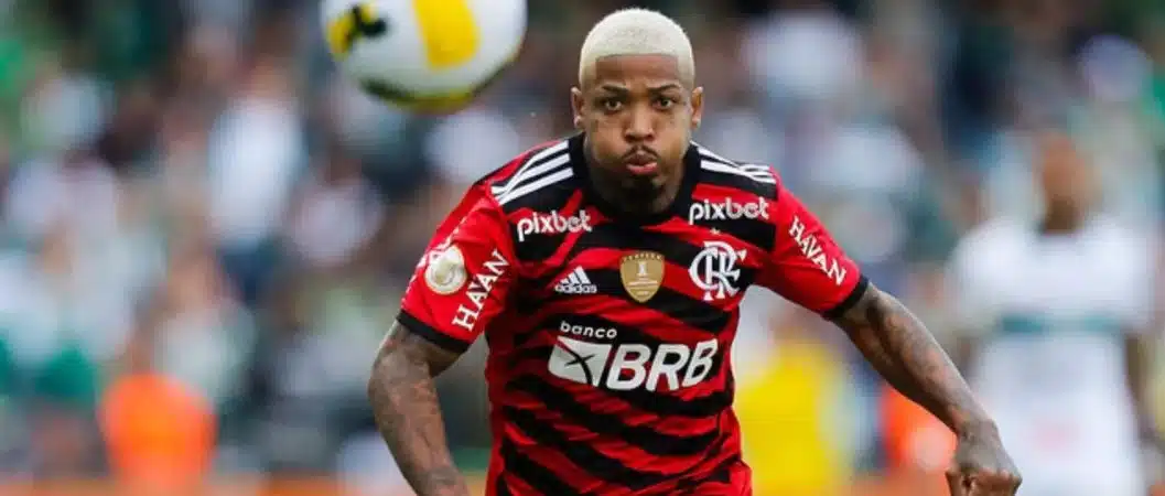 Reserva no Flamengo, atacante Marinho entra na mira do Bahia