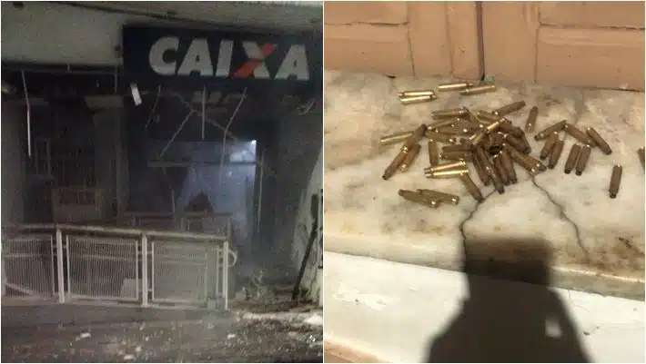Criminosos explodem banco e causam pânico na madrugada em Maragogipe