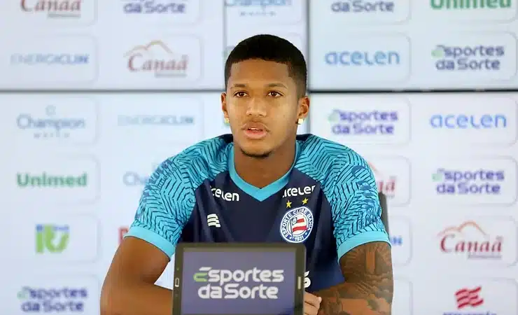 Lateral André, do Bahia, é novamente convocado para a Seleção Brasileira Sub-20